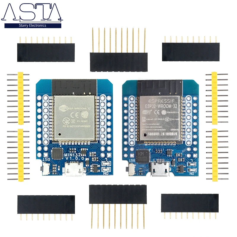 D1 Mini ESP32 Φ WiFi + Bluetooth Интернет вещей плата для разработки на основе ESP8266 полностью