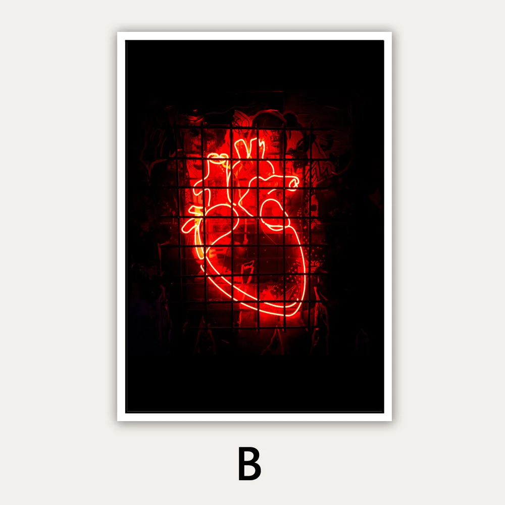 Bar-Neon-Picture-Wall-Art-Poster-Wall-Pictures-Posters-And-Prints-Canvas-Painting-Canvas-Prints-For (2)