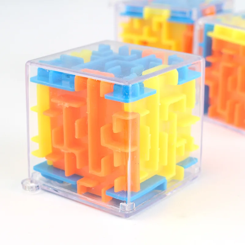 

Small Maze Rubik's Cube 3D mo huan qiu Roll-on Early Childhood Intellectual Solution Relaxation Young Children'S Educational Toy