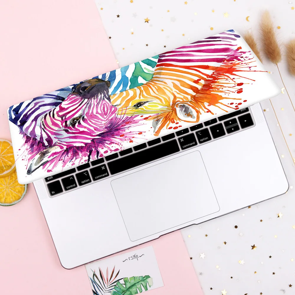 Чехол для ноутбука с мультяшным рисунком для MacBook Air Pro retina 11 12 13,3 для Mac book Air Pro 13 Чехол A2159 A1932 чехол для клавиатуры