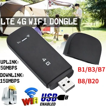 

4G LTE USB Modem Network Adapter Wireless USB 150Mbps Network Card with WiFi Hotspot SIM Card European Version