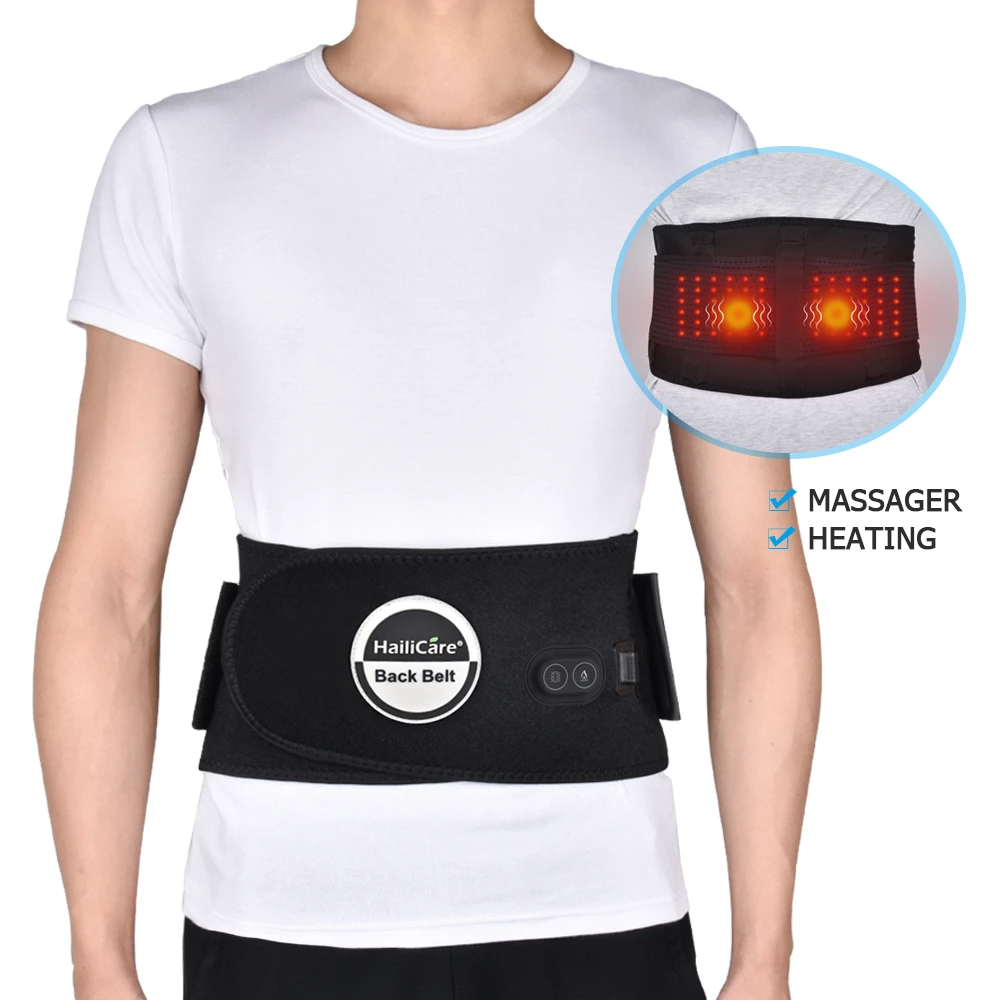Infrared Heat Back Belt Massage Therapy Back Belts Herniated Disc