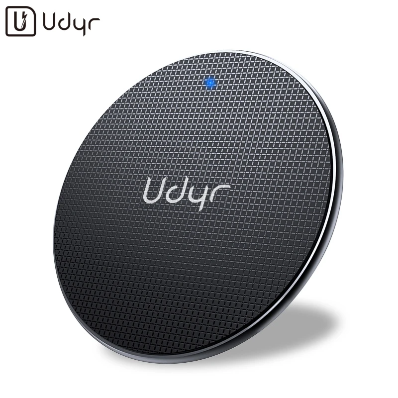 

Udyr 10W Fast Qi Wireless Charger For iphone X Xs Max 11 Pro USB Wireless Charging Pad Receiver For Samsung S9 S10 Plus Note 9