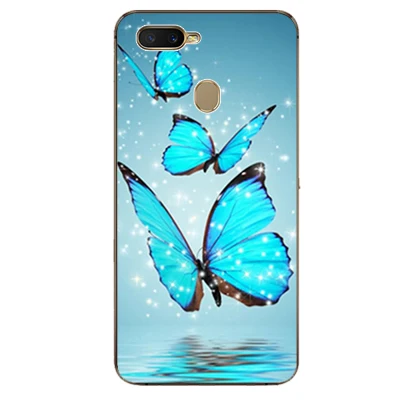 Для OPPO A5S CPH1909 A 5s чехол 6," Роскошный чехол из ТПУ и силикона Чехлы для OPPO AX5S задняя крышка для OPPOA5S Funda Coque - Цвет: 9