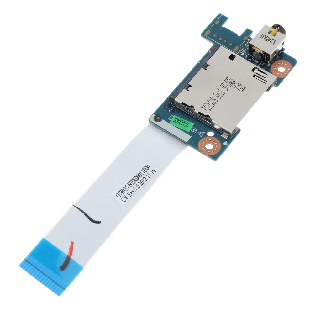 Audio Card Reader Board W/ Ribbon Cable For Lenovo G480 G580 Series Ls