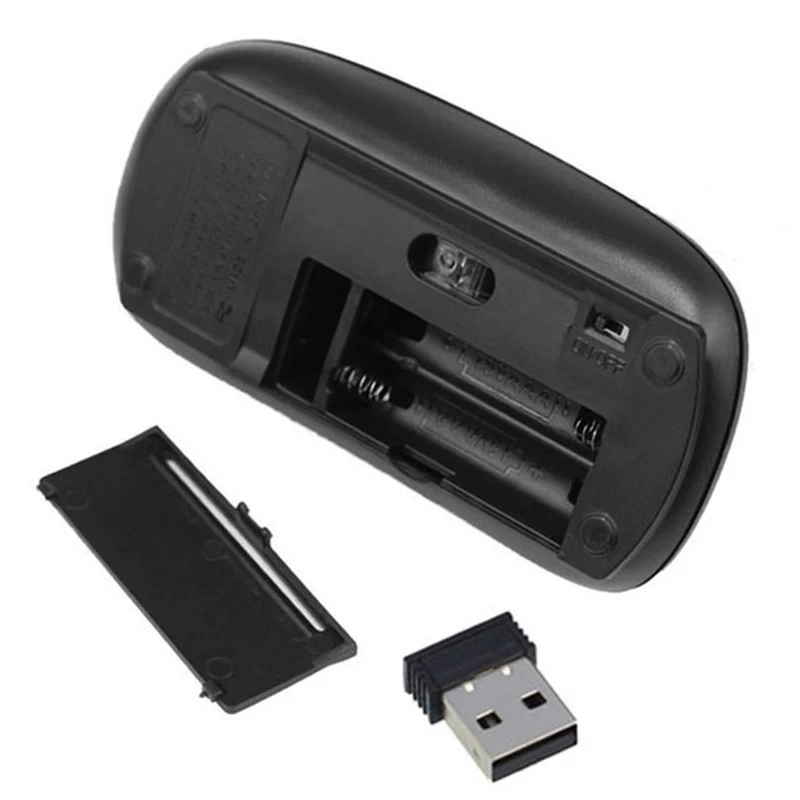 USB оптическая беспроводная мышь 2 4G приемник Raton Inalambrico ультра тонкий Настольный