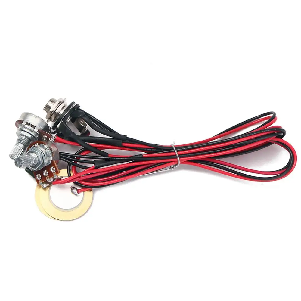 

Acoustic Guitar Transducer Pickup Amplifiers with 6.35mm Socket Potentiometer