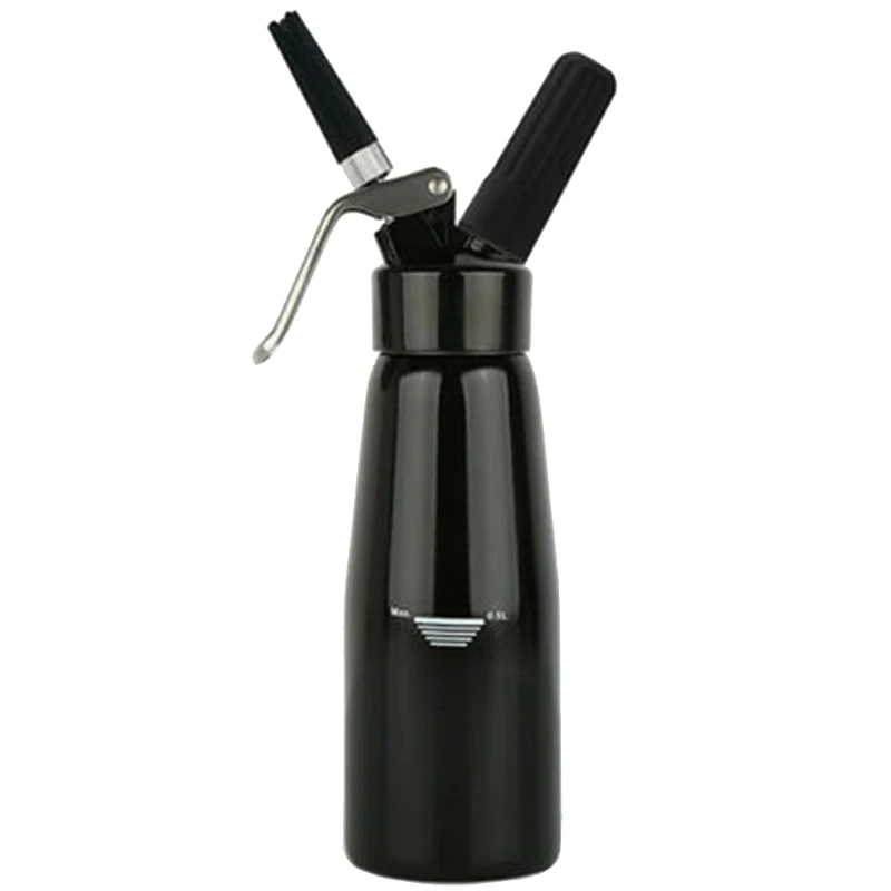 

Cream Dispenser Stainless Steel - Professional Whipped Cream Maker - Gourmet Cream Whipper - Large 500Ml