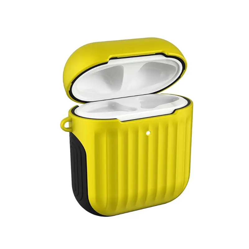 Hard Protective Case Anti-scratch Cover Shell for Apple Airpods 2 Earphones Kit