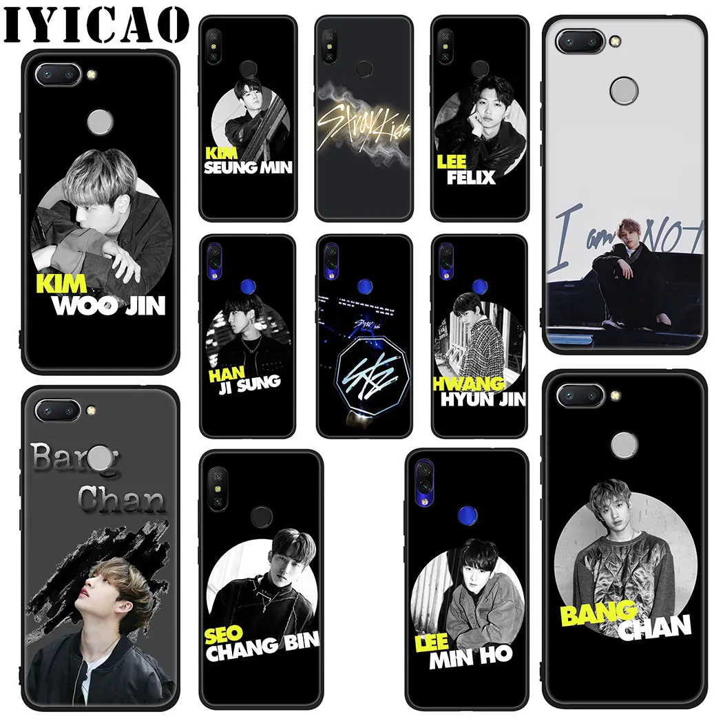 IYICAO Stray Kids Boy Soft Case for Xiaomi Redmi 4A 4X 5A 5 Plus K20 6 Pro 6A 7A 8A 7 S2 Go Phone | Мобильные телефоны и