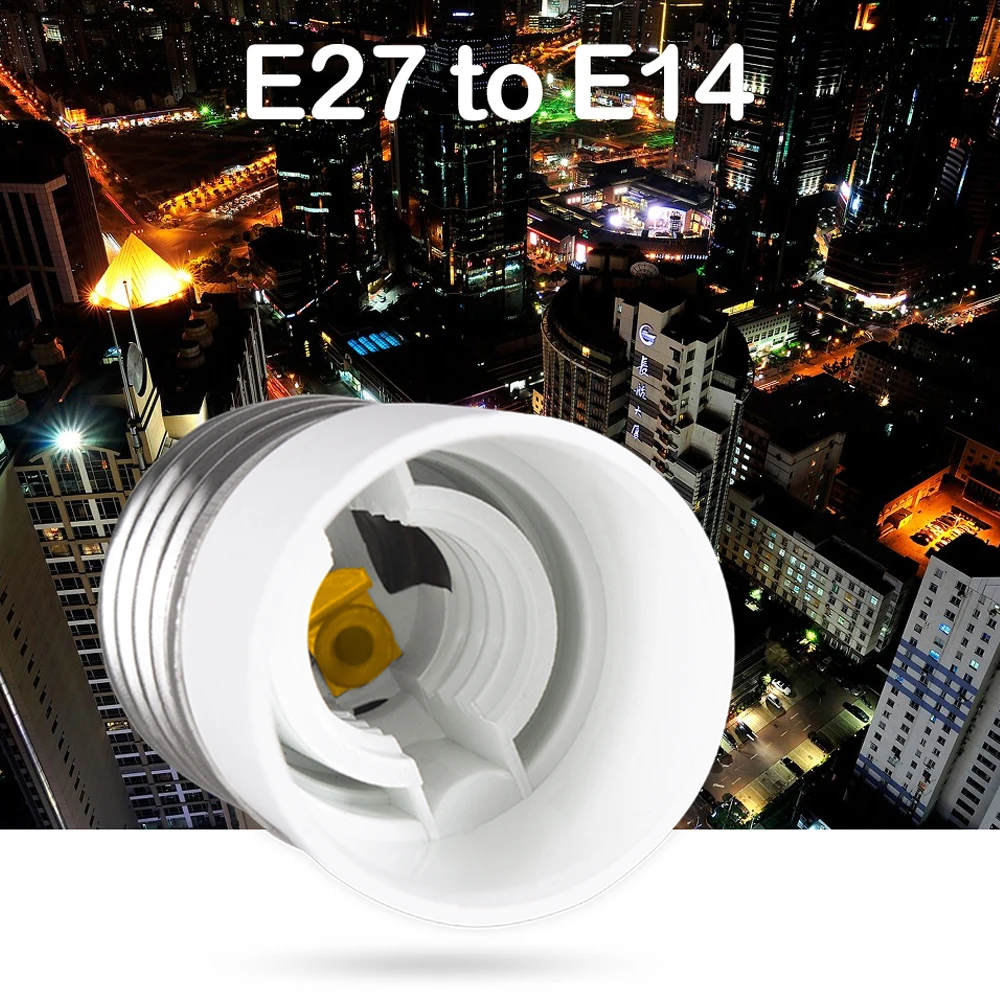 Tanie Żarówka LED reflektor adapter żarówki konwerter E27 do E14 uchwyt sklep
