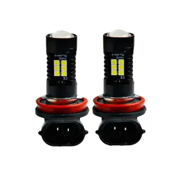 

2pcs LED Bulbs Car Fog Lights 1200LM Super Bright Turn Signal Reverse Brake Light 3030 LEDs Waterproof Automobiles Lamp