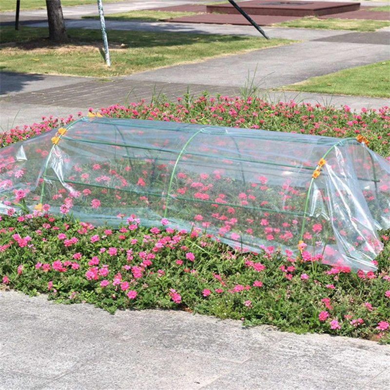 1M Wide Garden Flower Plant Covers PE Plastic Protective Film Agricultural Greenhous Film Keep Warm Shade Rain-proof Garden