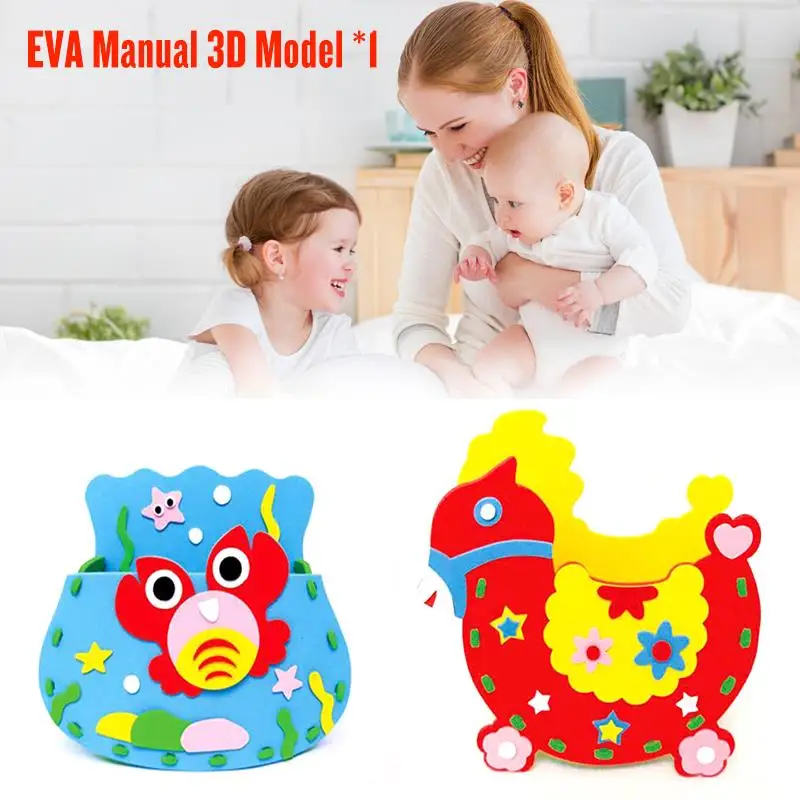 SOLEDI EVA милый набор для рукоделия Souptoys, школьная Ткань для шитья, креативный держатель для карандашей, для родителей и детей, для раннего обучения