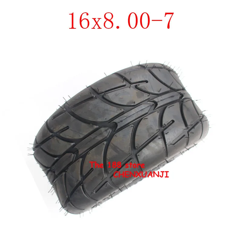 Хороший продавец хорошего качества 16x8. 00-7 ATV шин подходит для ATV 50CC, 90CC, 70CC, 110CC, 125CC наружная бескамерная