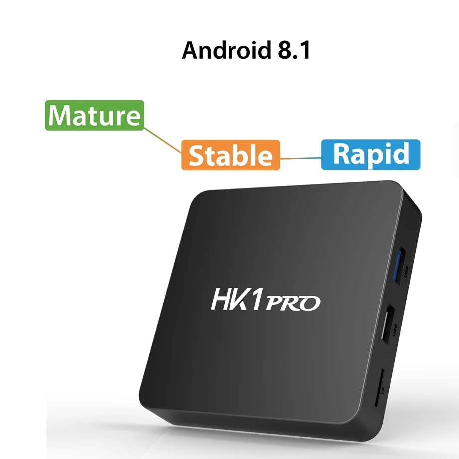 HK1 мини-видеокамера-регистратор с креплением к смарт-ТВ Box Android 9,0 IPTV Set-Top Box 6K 2 ГБ 4 ГБ оперативной памяти, 16 Гб встроенной памяти, 32 ГБ, 64 ГБ, 4 ядра media player PK HK1 MAX H96 A95X