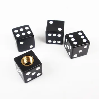 

Dice Sieve Dice Valve Cap Colorful Valve Core Valve Cover Universal Gas Tire Cap