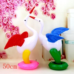 Jouets de dessin animé pour enfants, fournitures de stand d'été, fabricants de grue d'animaux gonflables chauds 50cm de haut 2021 2 pièces 