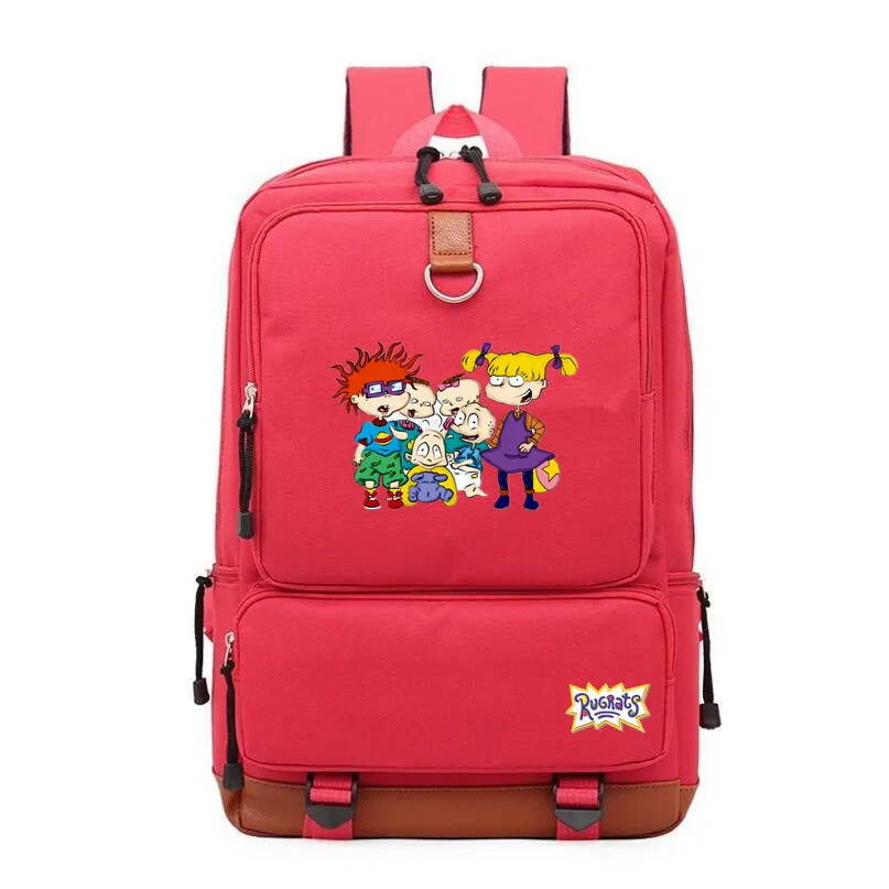 Rugrats в Париже школьная сумка pringting Рюкзак Mochila Студенческая сумка на плечо дорожная сумка для ноутбука рюкзак для подростков
