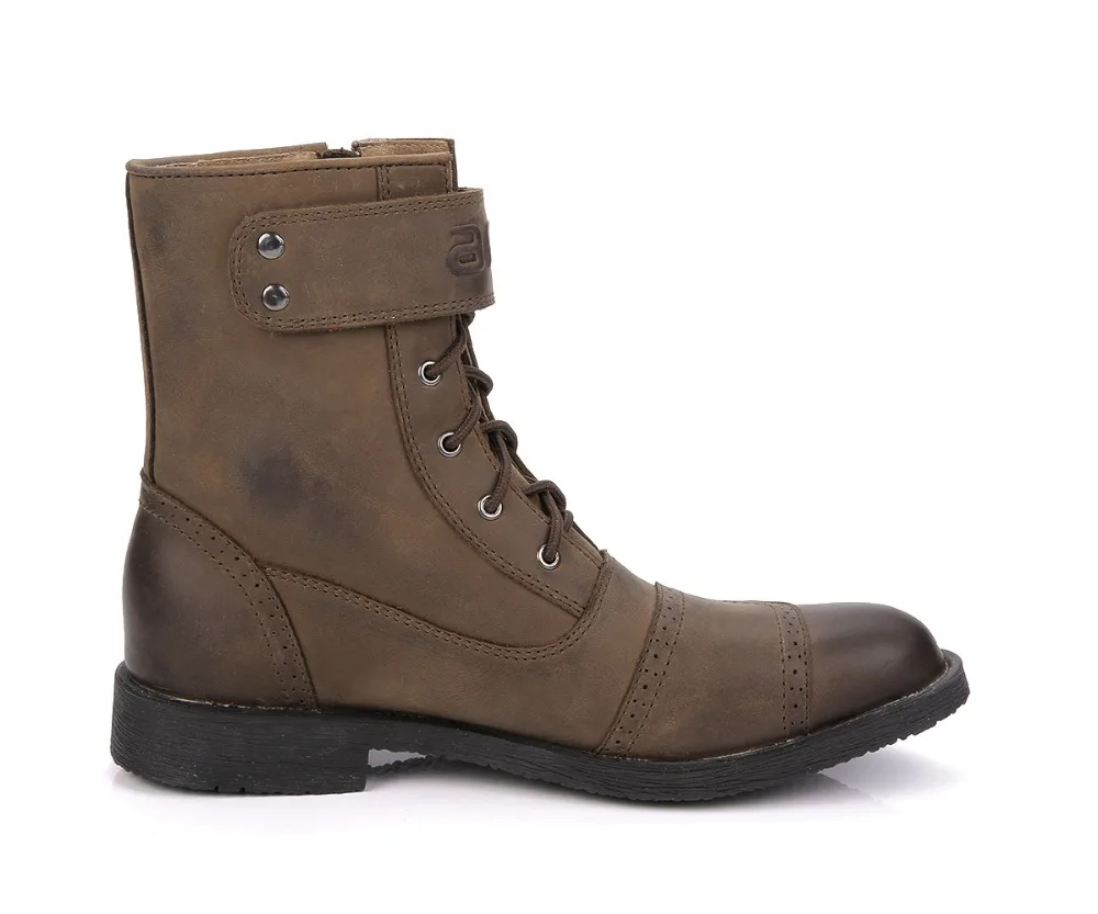 ARCX Waterproof Motorcycle Boots Leather Leisure Shoes Men Touring Cycling Street Bike Scooter Motorbike Moto Boots Shoes