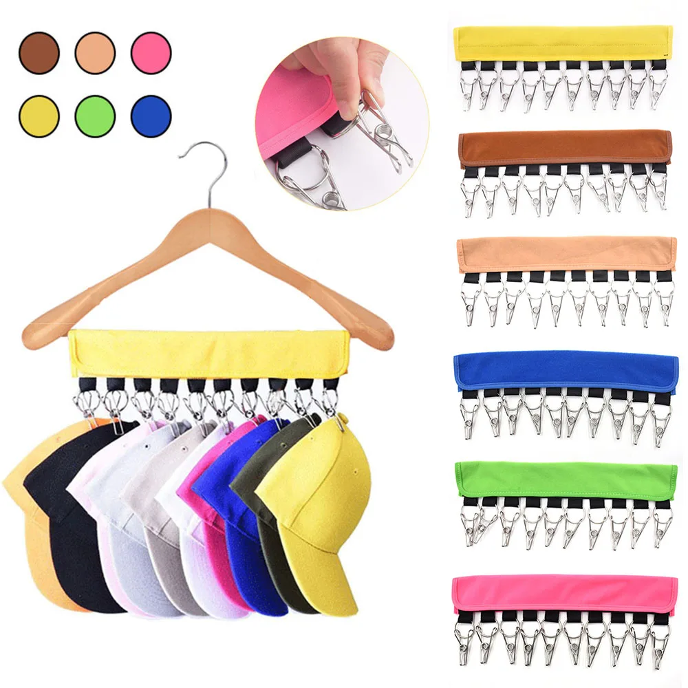 Fabric Hanging-Clips Clothes Pegs Bra-Socks Hanging-Pegs Drying-Racks Beach-Towel Plastic Portable 10 Clips High Quality