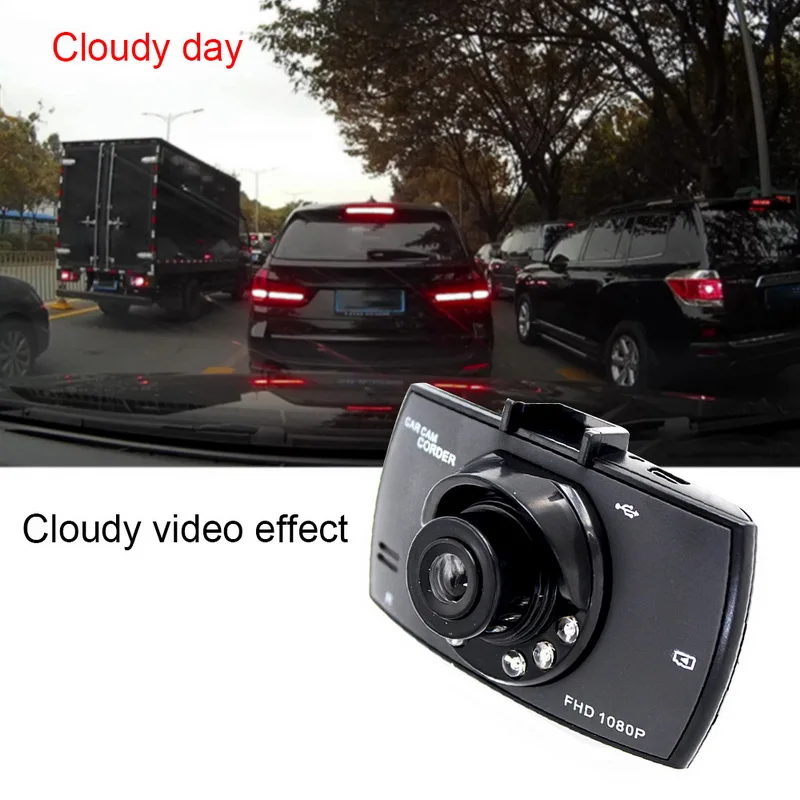 G30 2,2 дюймов 90 градусов широкоугольный объектив Dash Cam Full HD 1080P невидимая приборная панель Автомобильная камера рекордер Автомобильный видео DVR рекордер