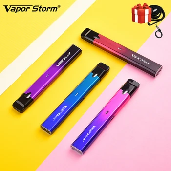 

New Vapor Storm Stalker Starter Kit 400mah Battery 1.8ml Cartridge Refillable Electronic Cigarette Vape Pen Pod Vape Kit VS w01