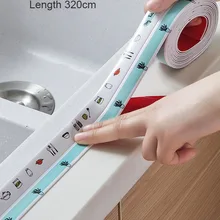 США кухонная раковина водонепроницаемый шов клей наклейки ванная комната прикреплены плесень стопорный бар Туалет зазор уплотнительные ленты