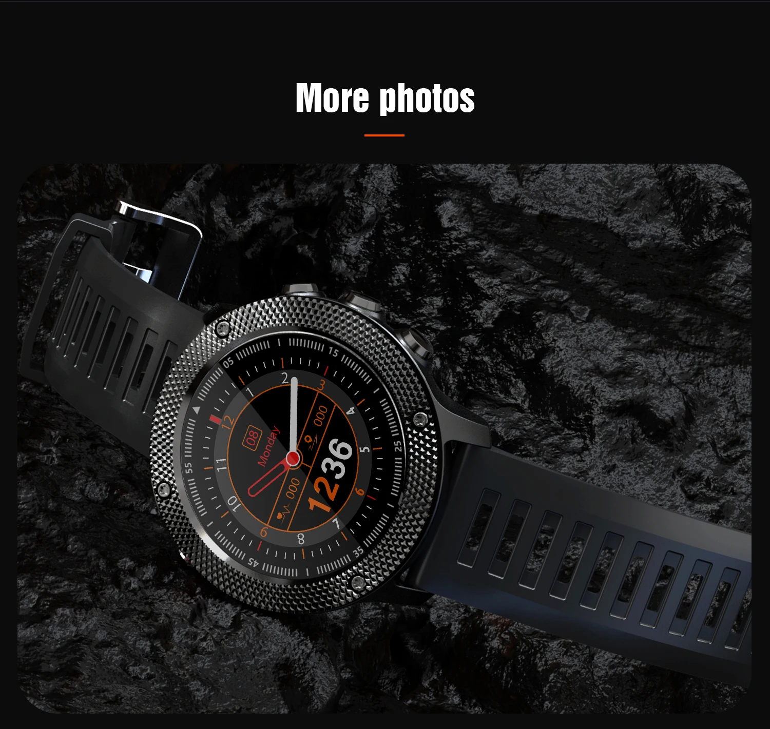 STrollAR Men Smartwatches 2021 30M Waterproof 12 Sport modes Fitness Tracker Clock Smart Watch for Android IOS Xiaomi Huawei