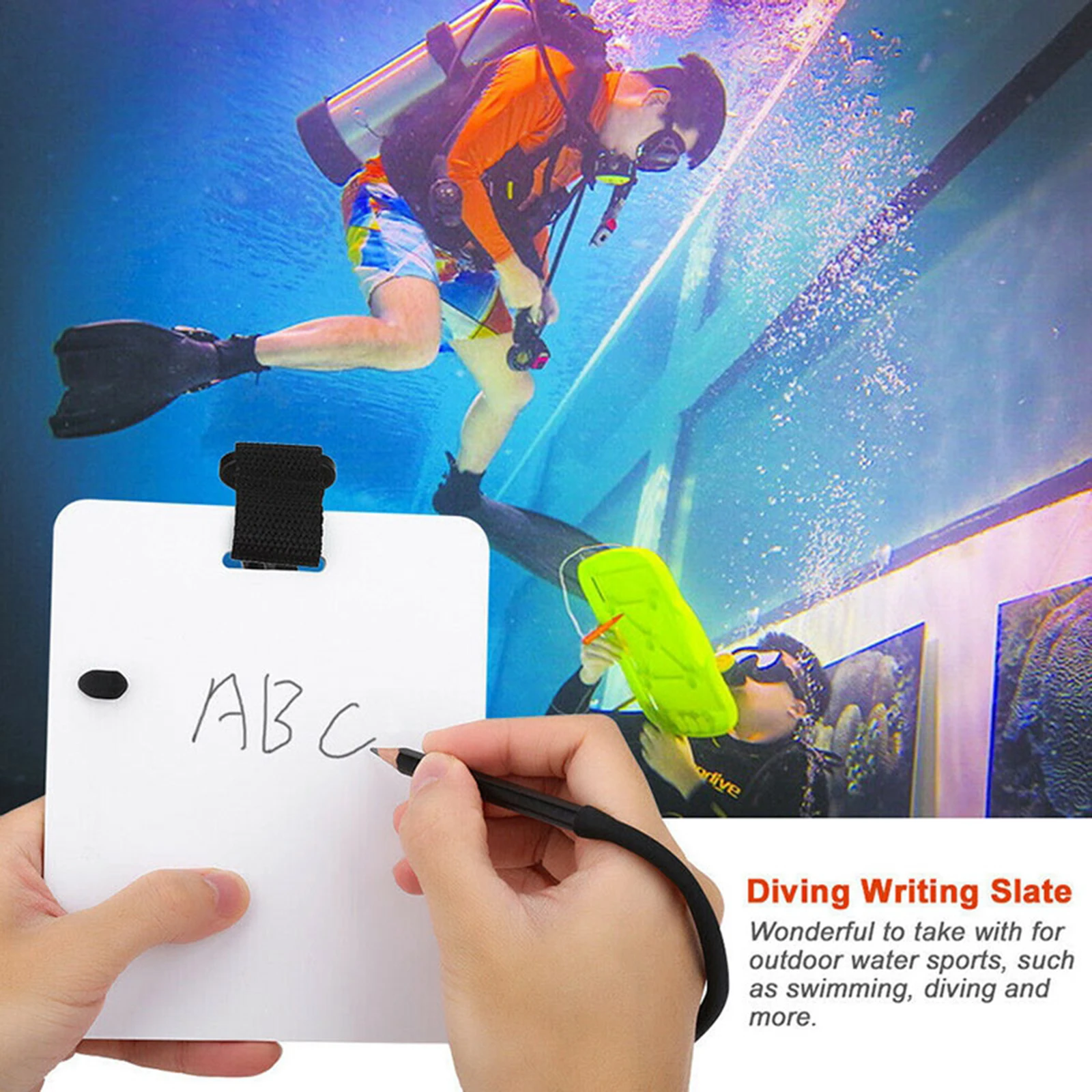 Underwater Dive Writing Slates Board Wordpad Water Sports Diving EquipPool & Accessories