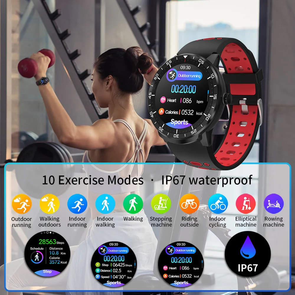 TagoBee Z05 women smart watch men smartwatch android IOS sport watches for men smartwatch GPS fitness watch IP67 Waterproof