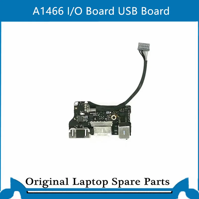 Placa de Áudio e Entrada Usb A1466 Placa de Áudio i o Genuína para Macbook Air 13 11 Polegadas A1466 A1465 Placa de Alimentação dc entre 8203455 820-3214 20122022 Cabos de computador e conectores - Imagem 2