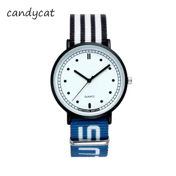 

Hip-Hop Students Watch Men Couple Korean Version of the Simple Trend Casual Canvas sen xi Ins Female Form Word gifts for women