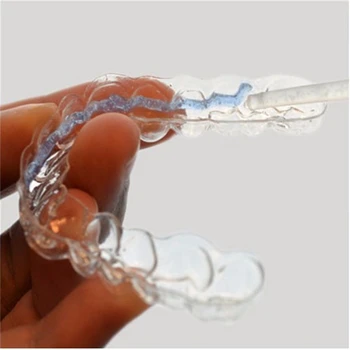 2 Pcs Invisible Orthodontic Braces For Teeth Thermoforming Mouthguard Teeth Trays Tooth Whitener Tools Oral