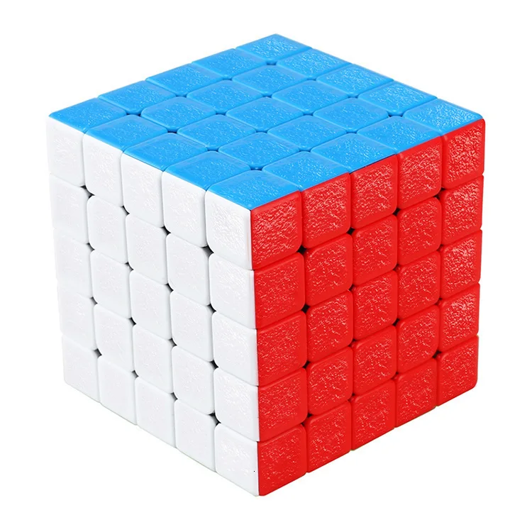 Драгоценность пять шагов магический скоростной кубик Рубикс Striae Цвет 5x5x5 Гладкий Магический кубик не выцветает Избегайте наклейки игрушки Alpinia Oxyphylla