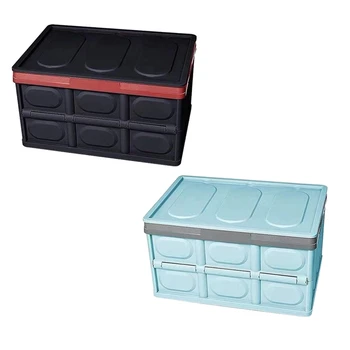 

Car Trunk Storage Box Car Storage Finishing Box Home Storage Folding Folding Impact Resistance High Strength