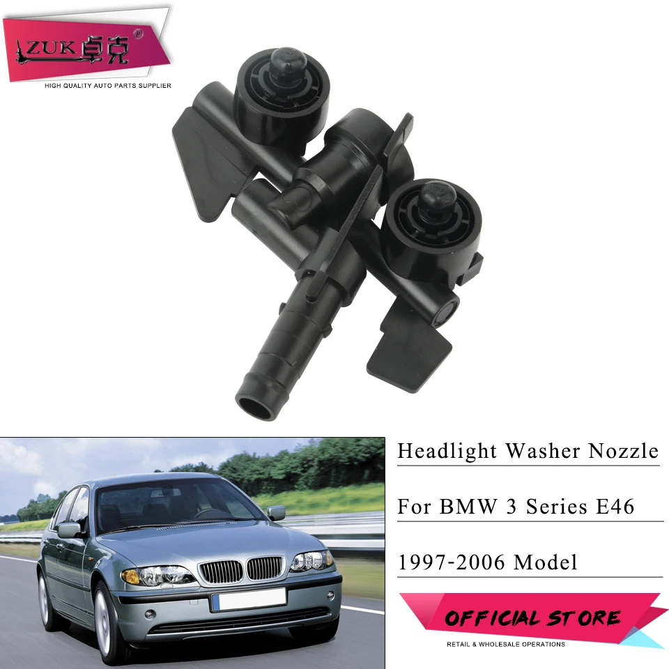 ZUK для BMW 3 серии E46 316 318 320 323 325 328 330 M3 Омыватель сопла фар струей воды 61674290867