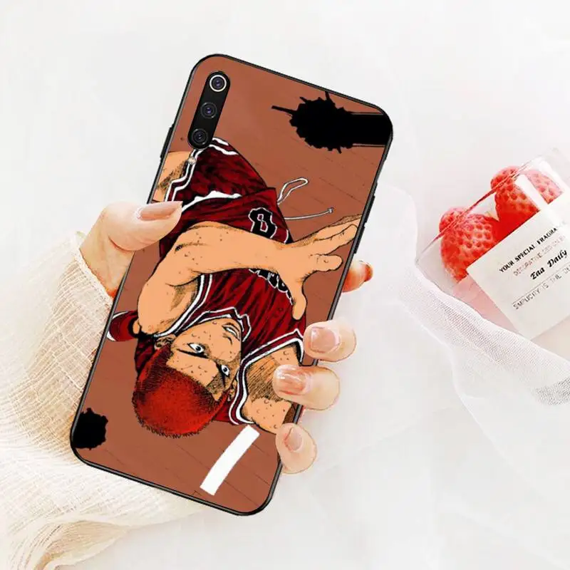 PENGHUWAN японский Dunk АНИМЕ DIY чехол для телефона с рисунком в виде ракушки Redmi Note 8 8A 7 6