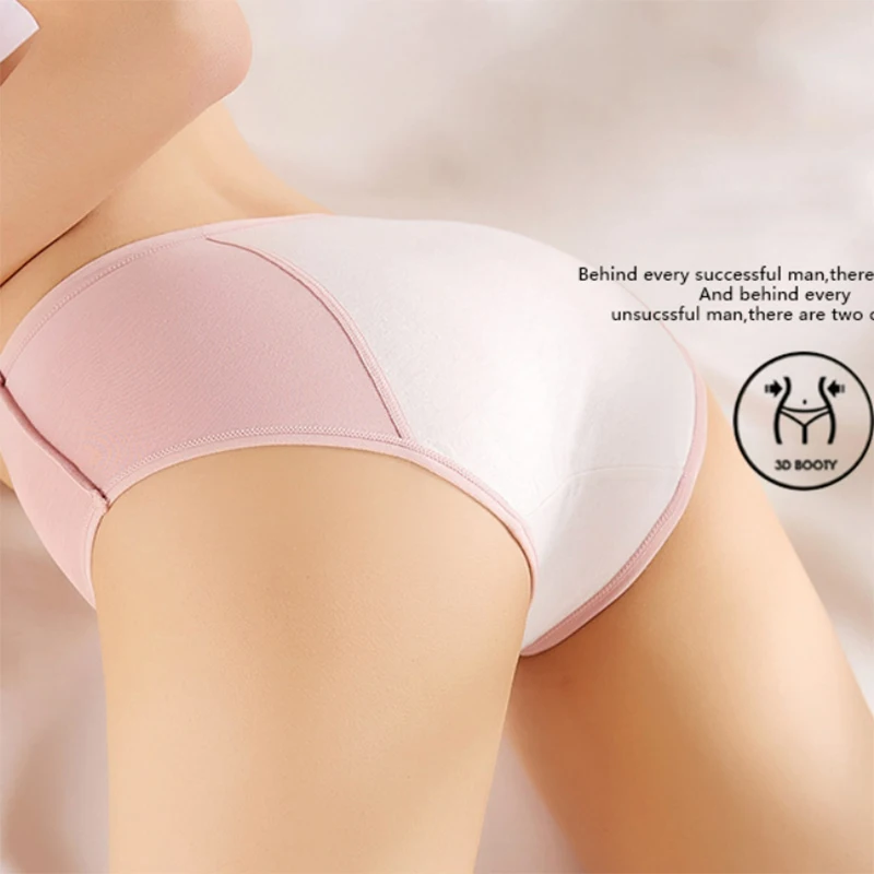 Leakproof Women Panties 3XL 4XL Waterproof Menstrual Underwear Heavy Absorbency Physiological Period Briefs Incontinence