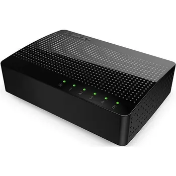 

Tenda sg105 scroll with 5 ports 10/100/1000