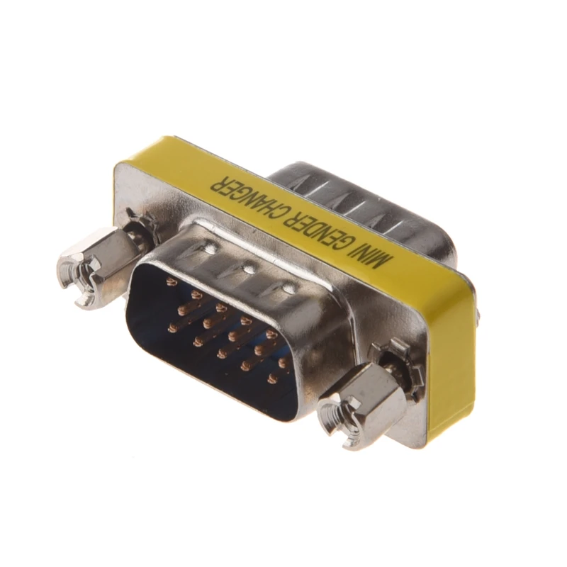 HD15(VGA) Male/HD15(VGA) Male, VGA мини переходник-соединитель(для ПК