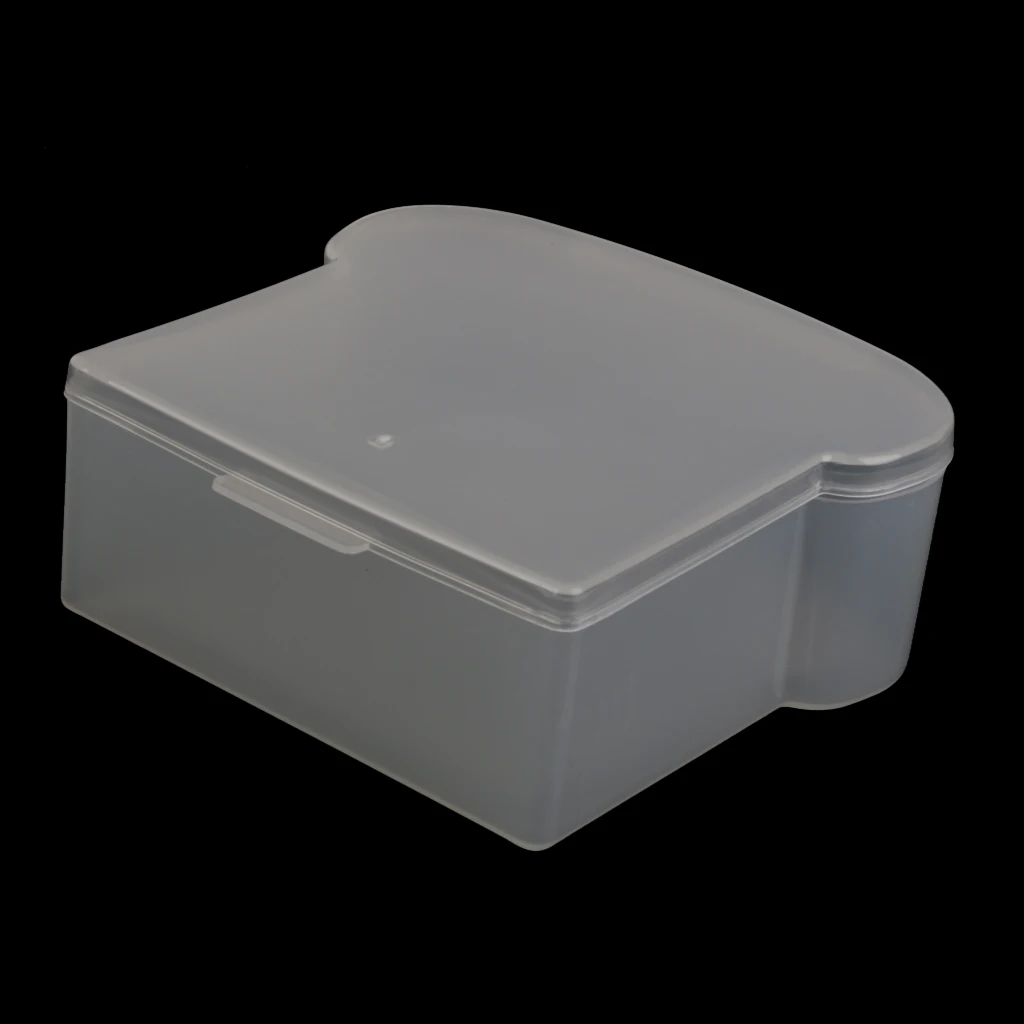  Cake Cookie Sandwich Bread Container Sandwich Box Keeper White Sandwich Container for School or Office