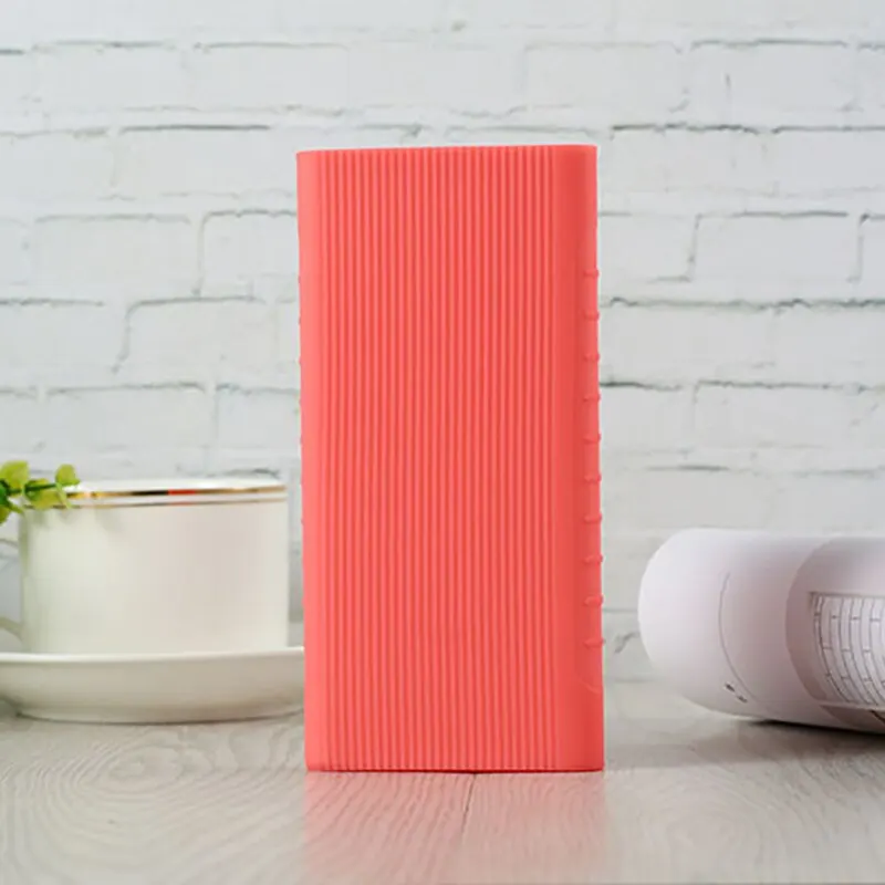 Защитный Мягкий силиконовый чехол для Xiaomi Power Bank 2 10000 мАч полная защита запасные