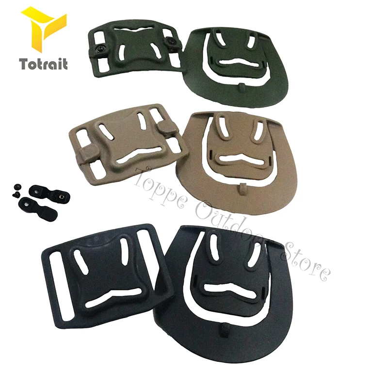 

TOtrait CQC Tactical Holster Waist Belt Loop Paddle Holster Adapter Platform Fit Glock/USP/M9/P226/1911