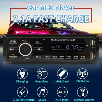 

Wireless FM Modulator Pop Jazz Bass Stereo Bluetooth MP3 Player Car Charger Support Bluetooth Music Hand-free Function