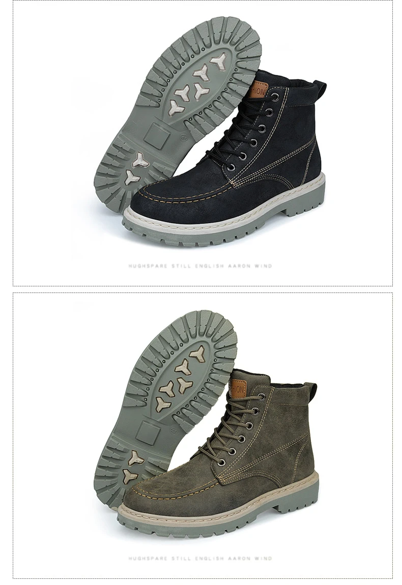 DEKABR/; мужские зимние ботинки; меховые ботильоны; мужская повседневная обувь; Высококачественная плюшевая мужская уличная Рабочая обувь; водонепроницаемые ботинки