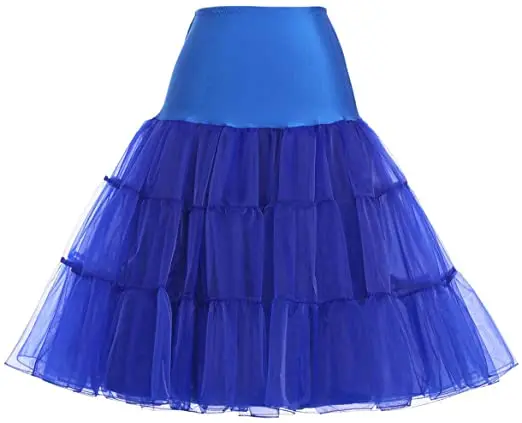 

50s Petticoat Skirt Rockabilly Dress Crinoline Underskirts for Women