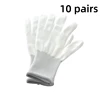 10Pairs Vinyl Car Wrapping Gloves Anti-static Window Film Tint Work Gloves Carbon Fiber Sticker Wrap Install Tools 1