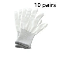 10Pairs Vinyl Car Wrapping Gloves Anti-static Window Film Tint Work Gloves Carbon Fiber Sticker Wrap Install Tools 1