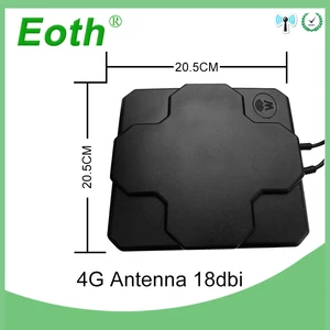 Image 3 - 4G Lte Antenne N Mannelijke Outdoor Panel High Gain 18dbi 698 2690Mhz 4G Antenne Directionele Mimo externe Antenne Voor Draadloze Router